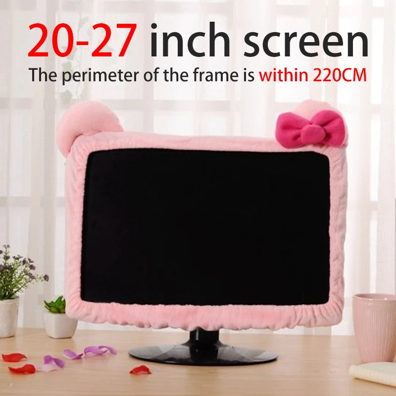Cute Dust-proof Computer Surrounding Notebook Monitor Decorative Cover Protective Cover