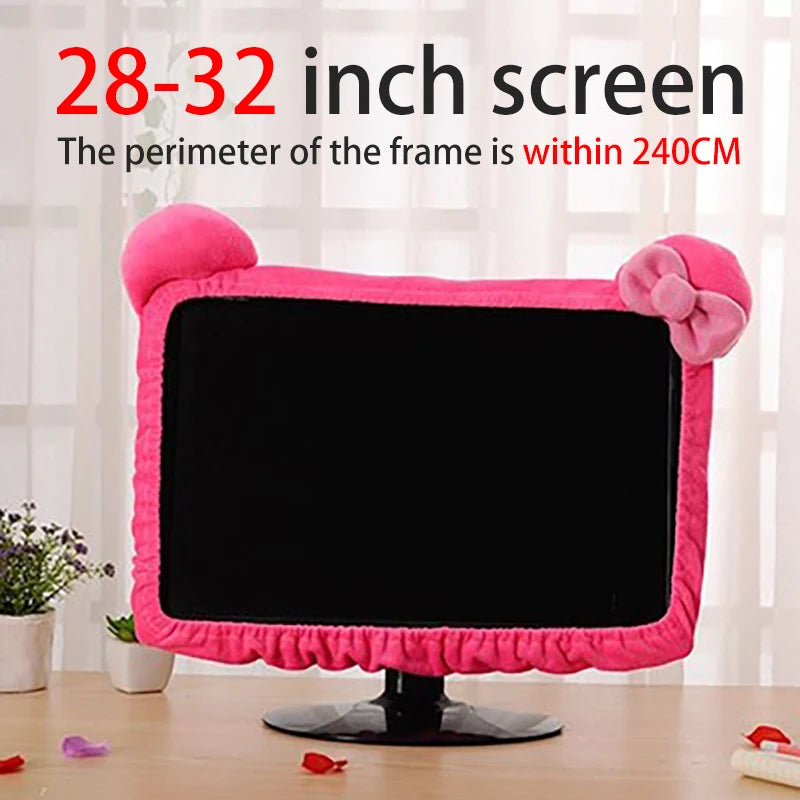 Cute Dust-proof Computer Surrounding Notebook Monitor Decorative Cover Protective Cover