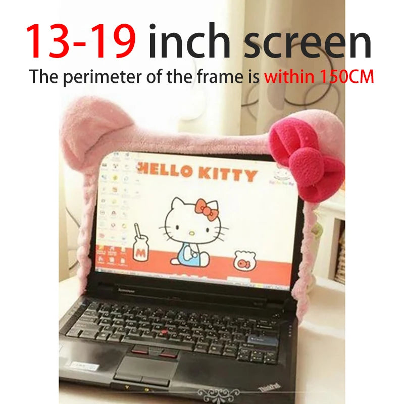 Cute Dust-proof Computer Surrounding Notebook Monitor Decorative Cover Protective Cover