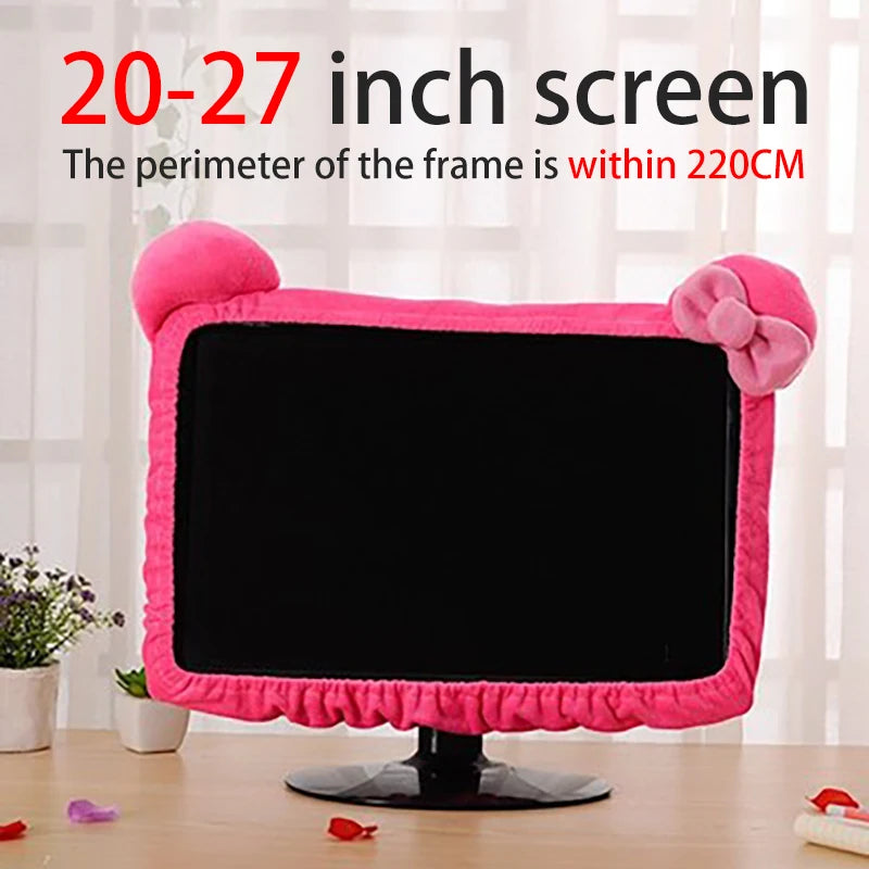 Cute Dust-proof Computer Surrounding Notebook Monitor Decorative Cover Protective Cover