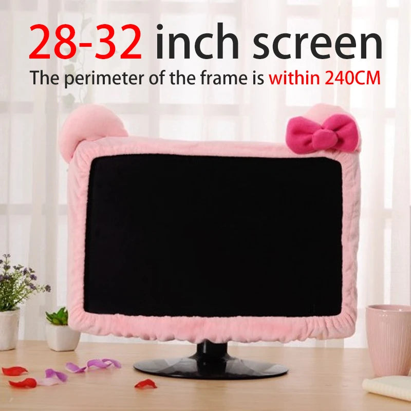 Cute Dust-proof Computer Surrounding Notebook Monitor Decorative Cover Protective Cover
