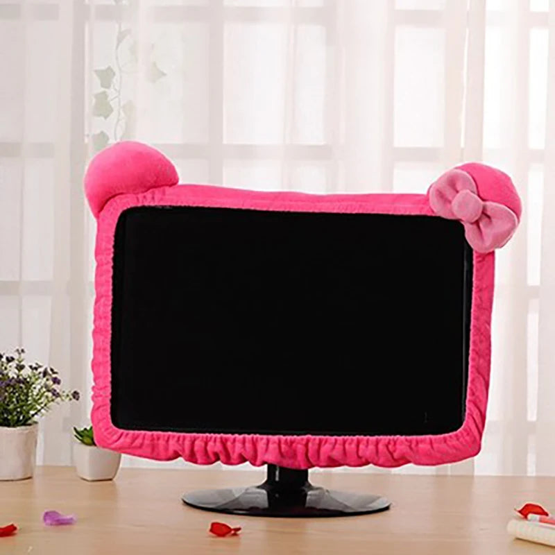 Cute Dust-proof Computer Surrounding Notebook Monitor Decorative Cover Protective Cover