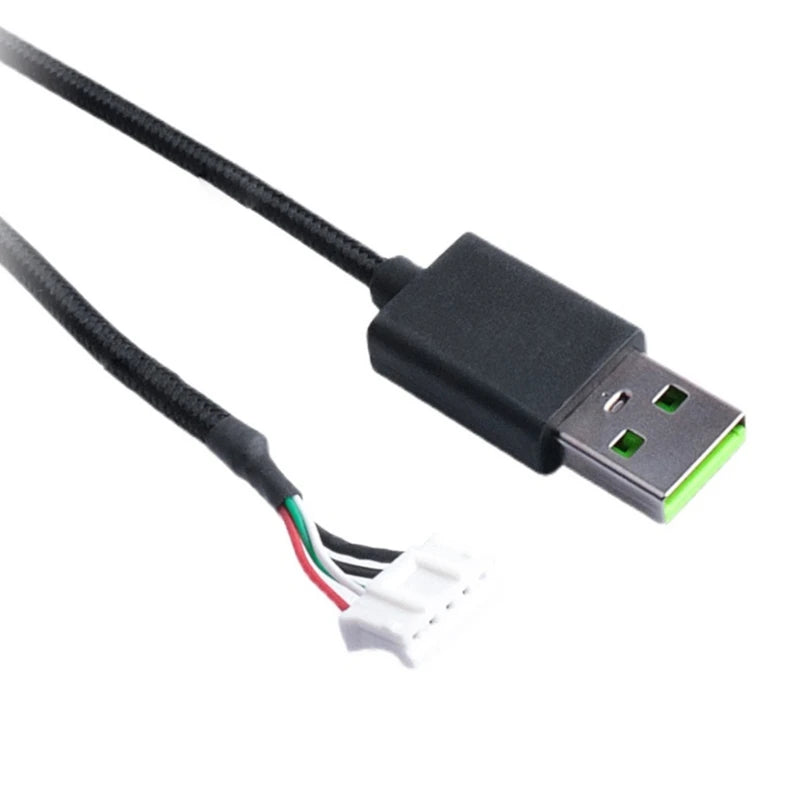 USB Gaming Headset Cable Wire for Razer Kraken Ultimate/Razer Kraken 7.1 V2 RGB/Razer Kraken V3 Wired/Kitty Edition
