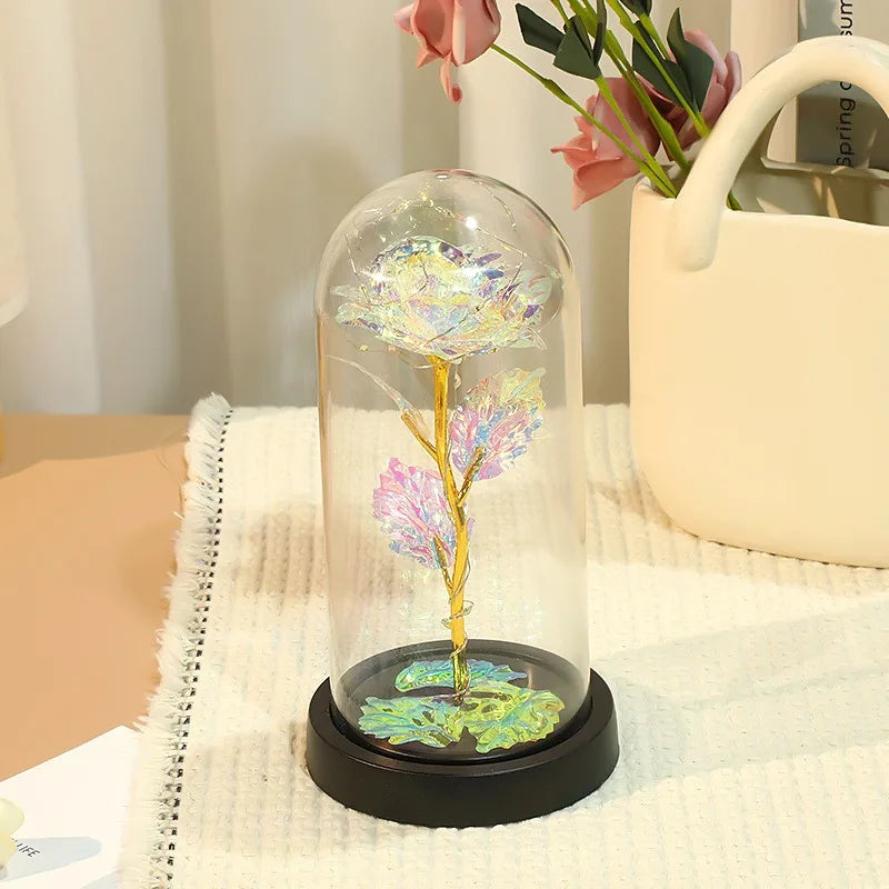 Galaxy Rose Flower Eternal Flower