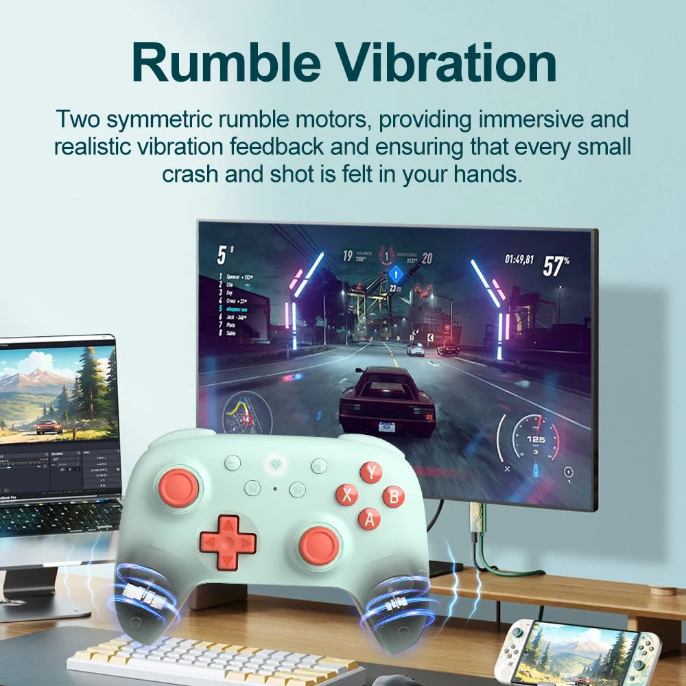 8BitDo Gamepads PC Ultimate 2C Wireless Gaming Controller for Windows 10/11 Steam Raspberry Pi Android Control Hall Effect Stick