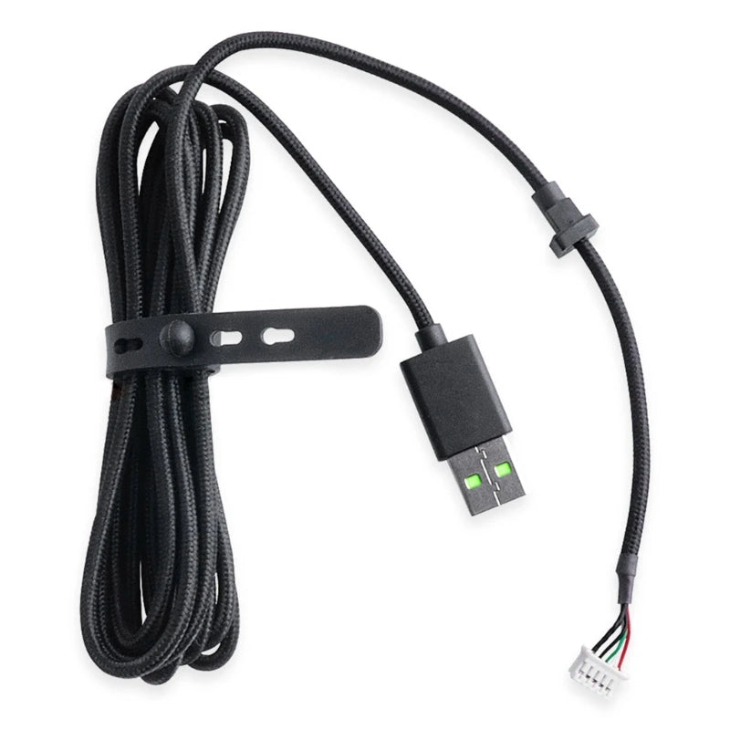 USB Gaming Headset Cable Wire for Razer Kraken Ultimate/Razer Kraken 7.1 V2 RGB/Razer Kraken V3 Wired/Kitty Edition