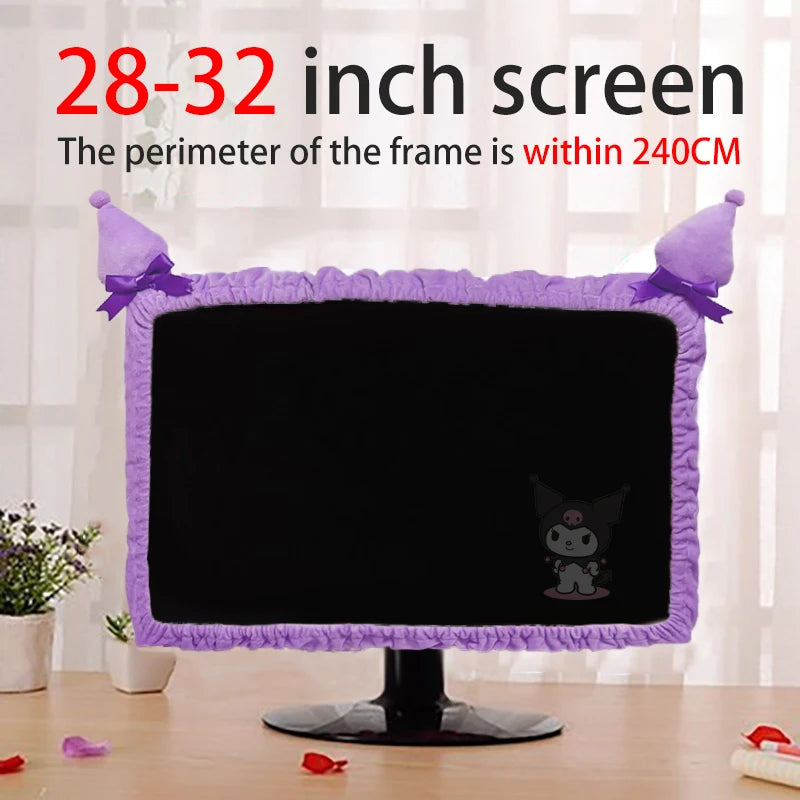 Cute Dust-proof Computer Surrounding Notebook Monitor Decorative Cover Protective Cover