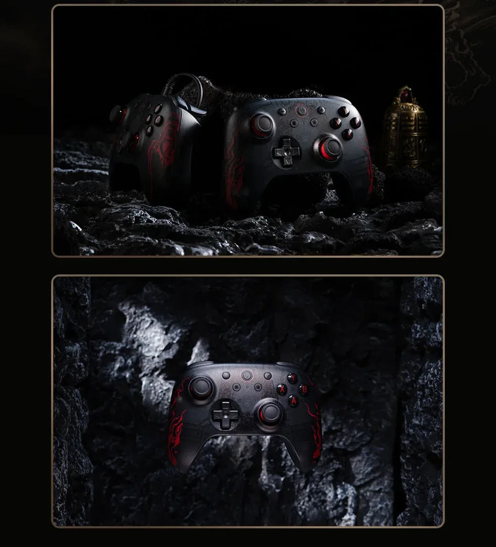 8BitDo Black Myth Wukong Gamepads PC Ultimate 2C Gaming Controller Windows 10 11 Steam Raspberry Pi Android Hall Effect Joystick