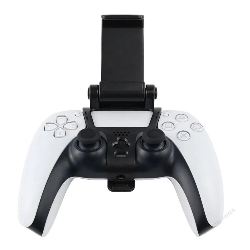 For PS5 Controller Gamepad Mobile Cell Phone Stand Smart Grip Mounting Bracket Suit for PS5 Accessories with Adjustable Width