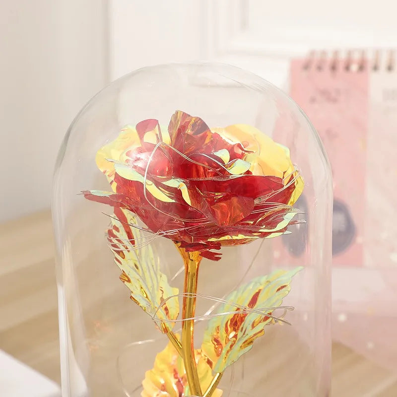 Galaxy Rose Flower Eternal Flower