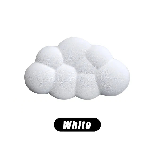 Cloud Keyboard Wrist Rest Mouse Pad Wrist Support Keyboard Set with Ergonomic Memory Foam Anti-Slip Base for Home Office Laptop