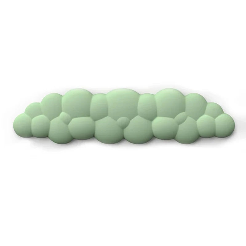 Cloud Keyboard Wrist Rest Mouse Pad Wrist Support Keyboard Set with Ergonomic Memory Foam Anti-Slip Base for Home Office Laptop