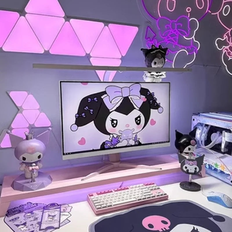 Genuine Sanrio Kuromi Speaker Anime Cartoon Kuromi Doll Toys Stage Stars Bluetooth Speaker Kawaii Soundbox.