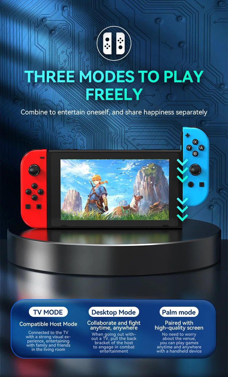 Joypad Controller Wake-up Controllers for Switch/Lite/OLED Replacement Controller with Sword Dual Vibration Joy-con Switch
