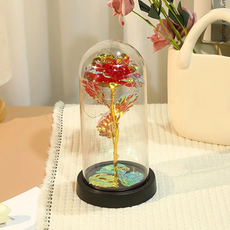 Galaxy Rose Flower Eternal Flower