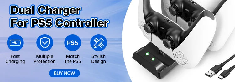 For PS5 Controller Gamepad Mobile Cell Phone Stand Smart Grip Mounting Bracket Suit for PS5 Accessories with Adjustable Width