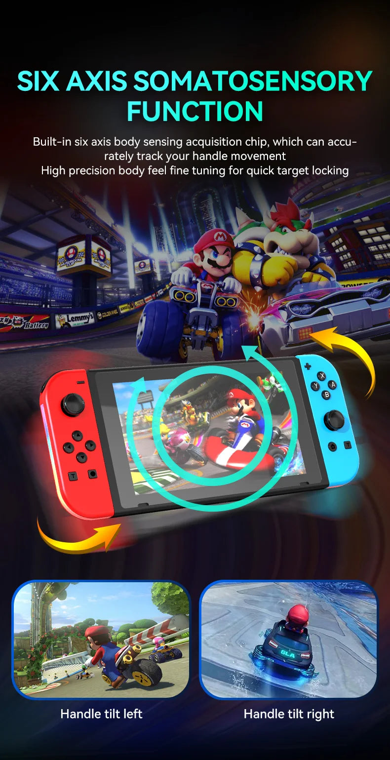 Joypad Controller Wake-up Controllers for Switch/Lite/OLED Replacement Controller with Sword Dual Vibration Joy-con Switch
