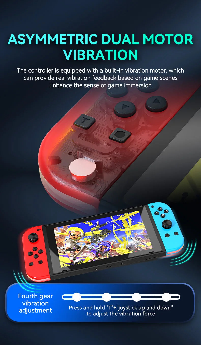Joypad Controller Wake-up Controllers for Switch/Lite/OLED Replacement Controller with Sword Dual Vibration Joy-con Switch