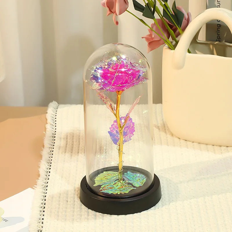 Galaxy Rose Flower Eternal Flower