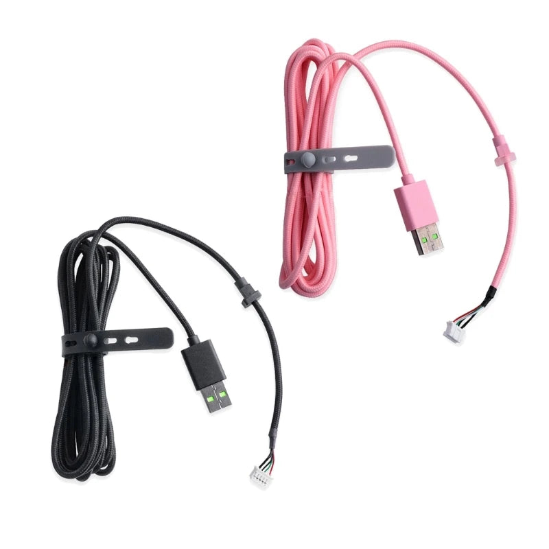 USB Gaming Headset Cable Wire for Razer Kraken Ultimate/Razer Kraken 7.1 V2 RGB/Razer Kraken V3 Wired/Kitty Edition