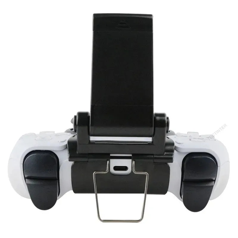 For PS5 Controller Gamepad Mobile Cell Phone Stand Smart Grip Mounting Bracket Suit for PS5 Accessories with Adjustable Width
