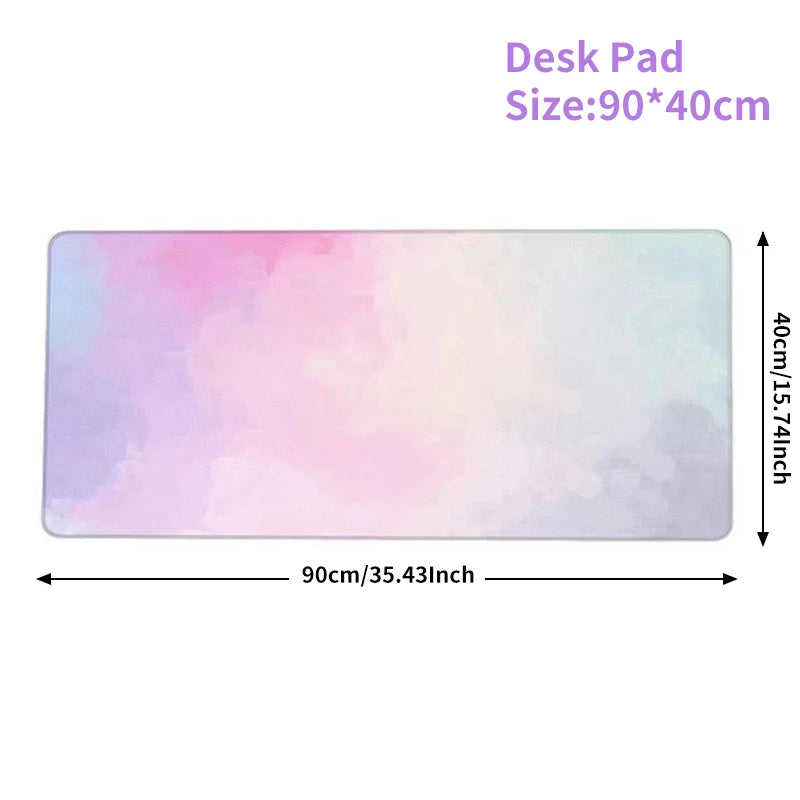 Cloud Keyboard Wrist Rest Mouse Pad Wrist Support Keyboard Set with Ergonomic Memory Foam Anti-Slip Base for Home Office Laptop