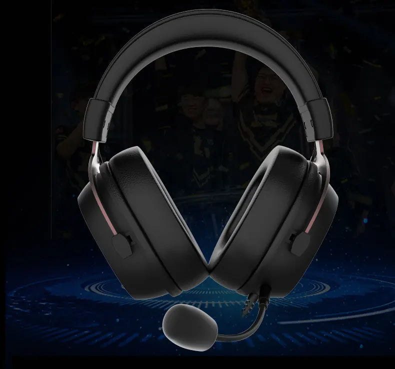 High Quality Wired Headset 3.5mm Detachable Mic Over-Ear Gaming Headphones with microphone For PC Computer PS4 PS5 Xbox Switch