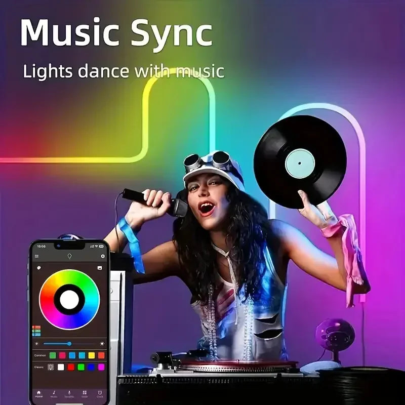 Smart Rgb Neon Led Strip Ip65 Waterproof 24V Neon Rope Light 5M 10M 15M 20M 30M Music Sync App Control For Party Home Decor Tape