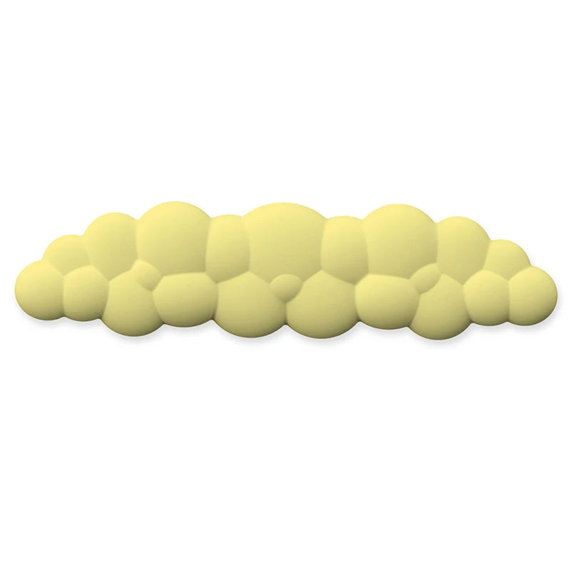 Cloud Keyboard Wrist Rest Mouse Pad Wrist Support Keyboard Set with Ergonomic Memory Foam Anti-Slip Base for Home Office Laptop