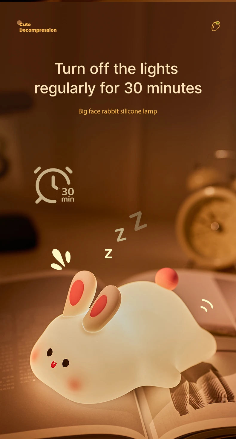 LED Night Light Squishy Novelty Lamp 3 Level Dimmable Nightlight for your RGB full of lights gaming table!!