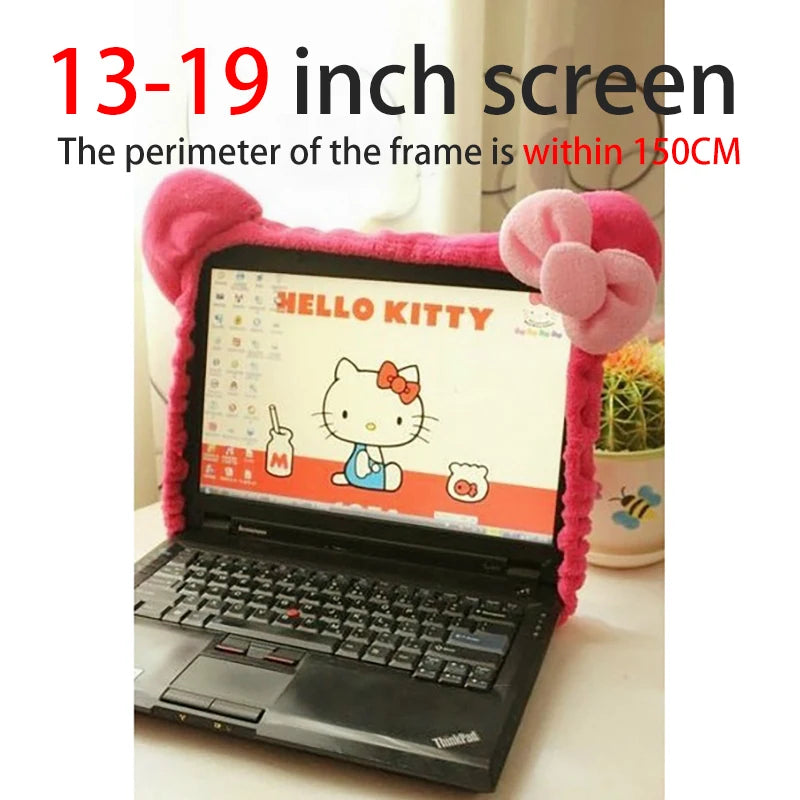 Cute Dust-proof Computer Surrounding Notebook Monitor Decorative Cover Protective Cover