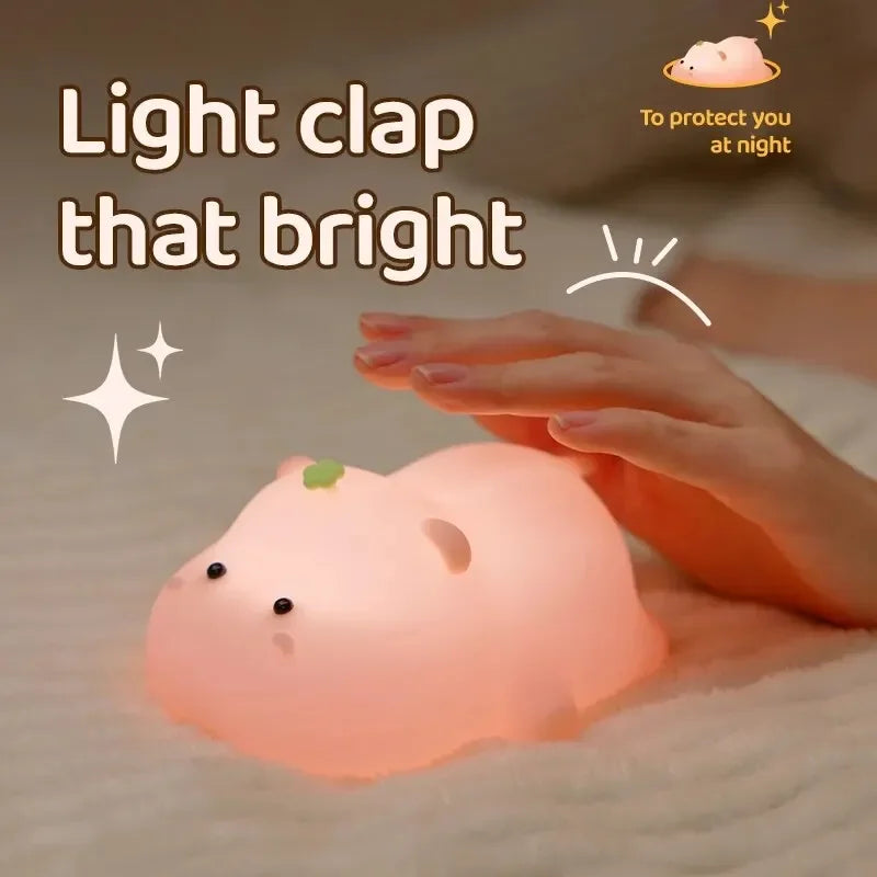 LED Night Light Squishy Novelty Lamp 3 Level Dimmable Nightlight for your RGB full of lights gaming table!!