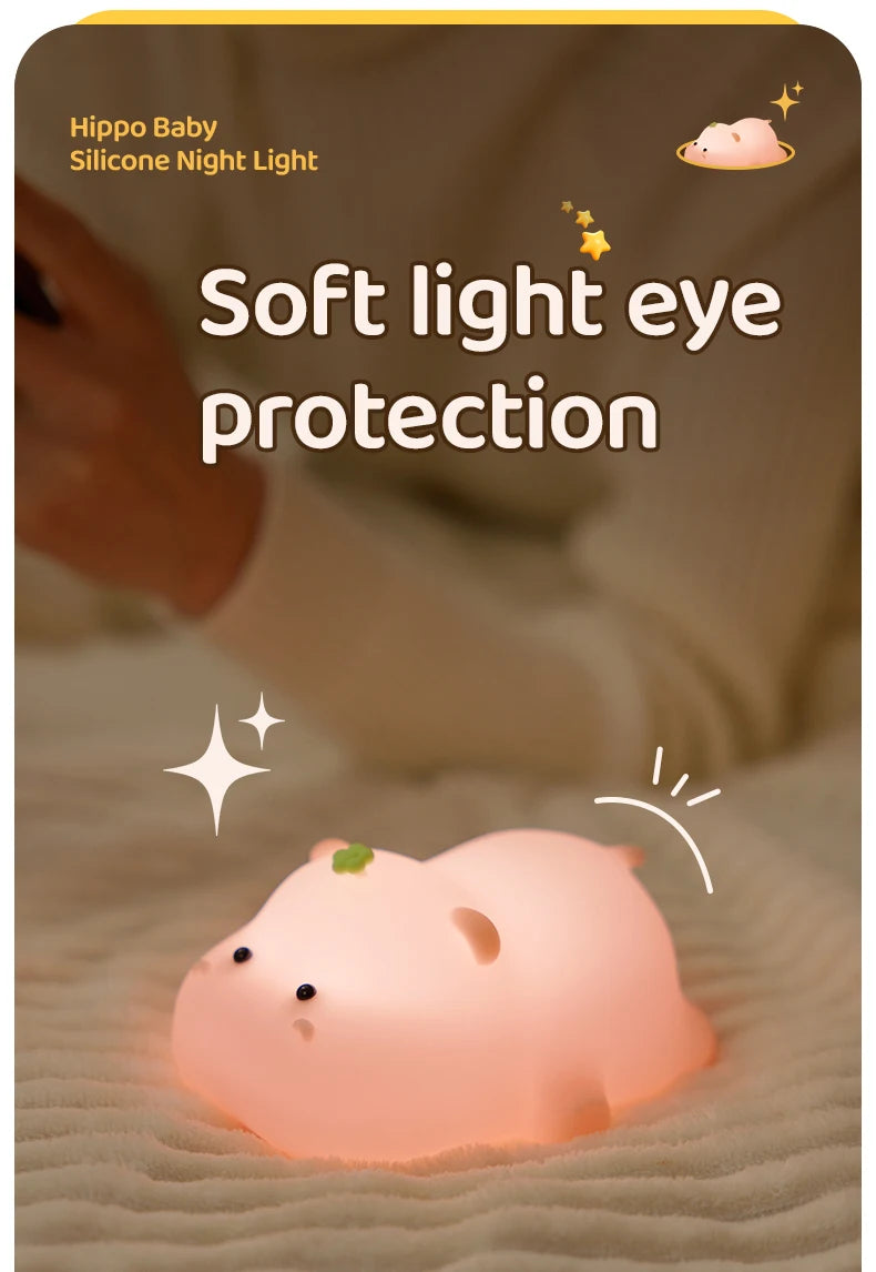 LED Night Light Squishy Novelty Lamp 3 Level Dimmable Nightlight for your RGB full of lights gaming table!!