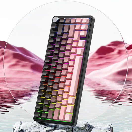 CloudClicks X85 – RGB ASMR Mechanical Keyboard 🎀