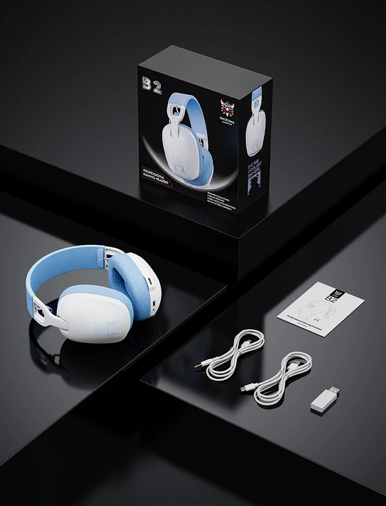GT806 2.4GHz Wireless Gaming Headset HiFi Sound Quality PcLaptop With Microphone Noise Canceling Gaming Headphone For PC