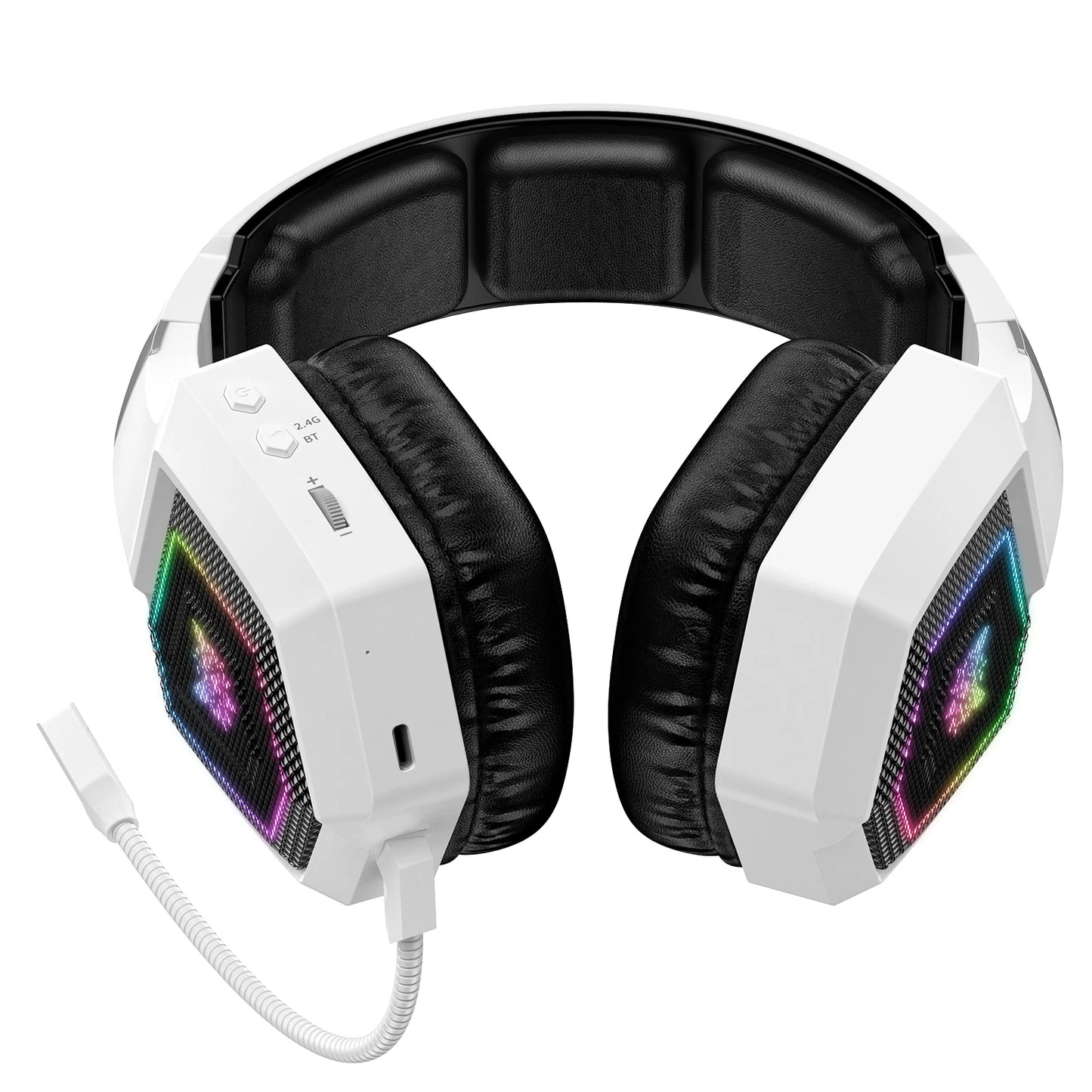 GT806 2.4GHz Wireless Gaming Headset HiFi Sound Quality PcLaptop With Microphone Noise Canceling Gaming Headphone For PC