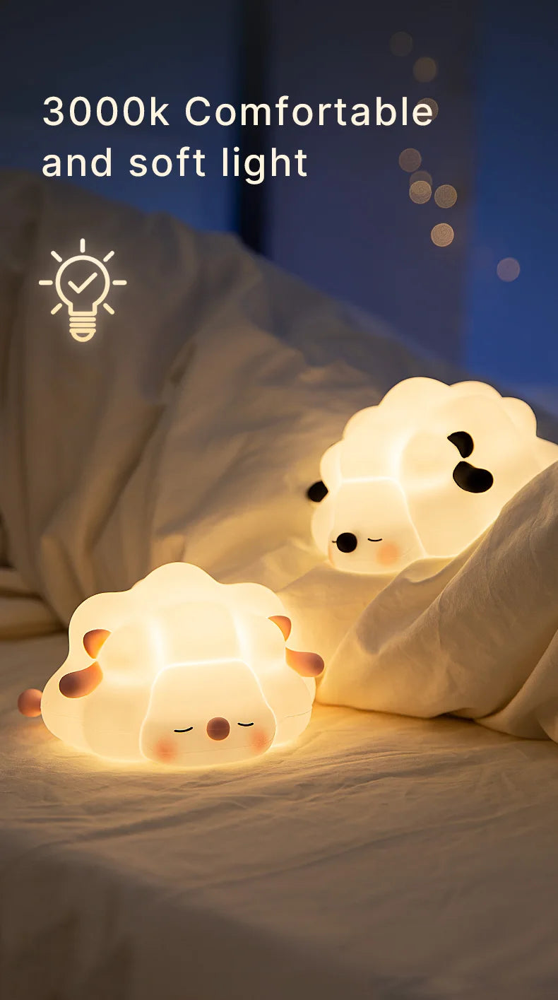 LED Night Light Squishy Novelty Lamp 3 Level Dimmable Nightlight for your RGB full of lights gaming table!!