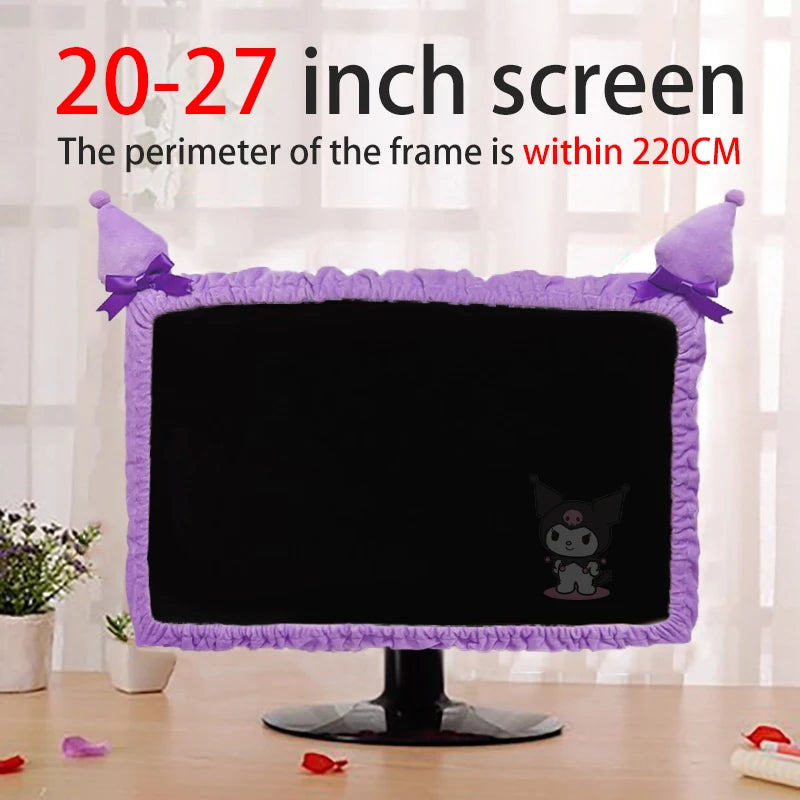Cute Dust-proof Computer Surrounding Notebook Monitor Decorative Cover Protective Cover