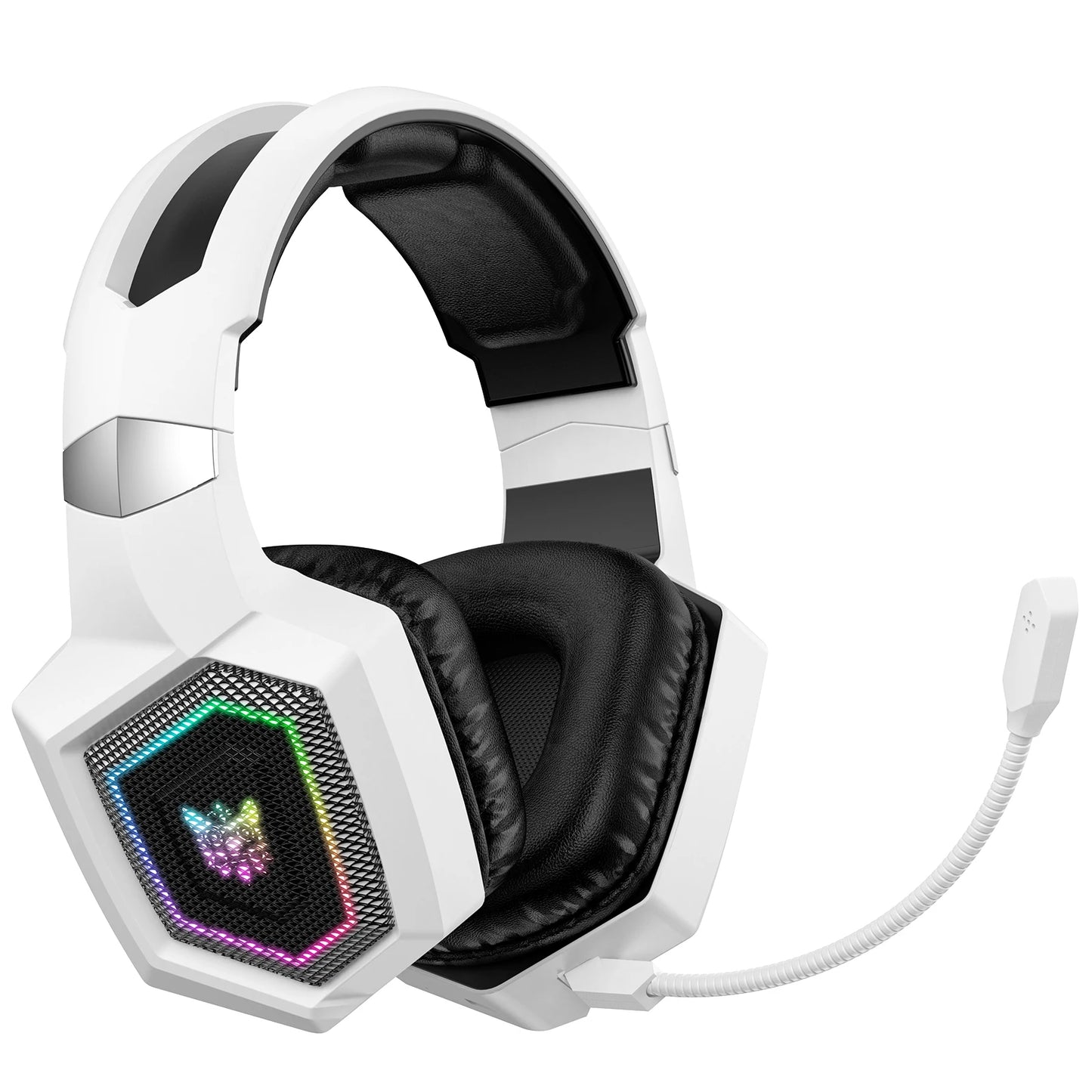 GT806 2.4GHz Wireless Gaming Headset HiFi Sound Quality PcLaptop With Microphone Noise Canceling Gaming Headphone For PC
