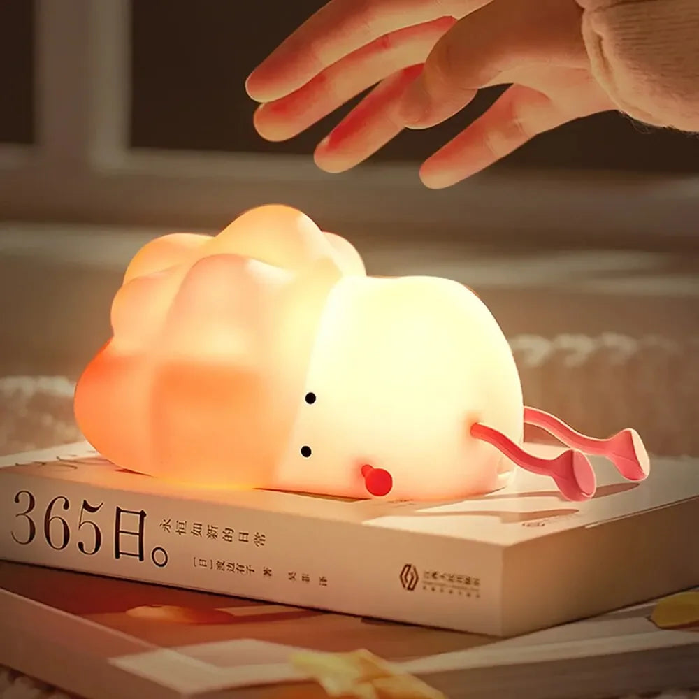 LED Night Light Squishy Novelty Lamp 3 Level Dimmable Nightlight for your RGB full of lights gaming table!!